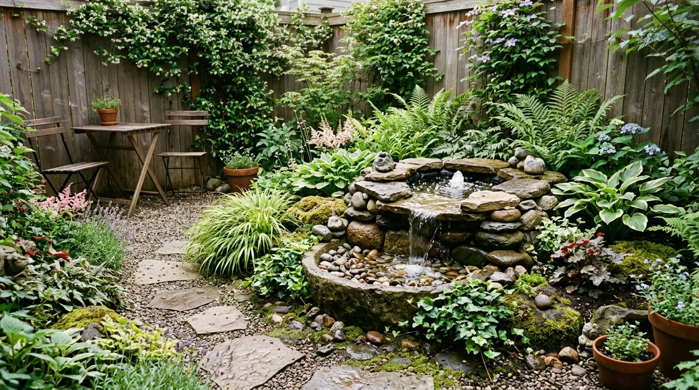 Minimal Tiny Backyard Style